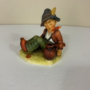 Vintage Goebel Hummel #409 “Coffee Break” Special Edition No 8 1976 TMK-4